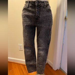 Old Navy jeans black distressed